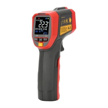 Uni-T - Infrarødt termometer kontaktløs 1x9V 6LR61 600°C