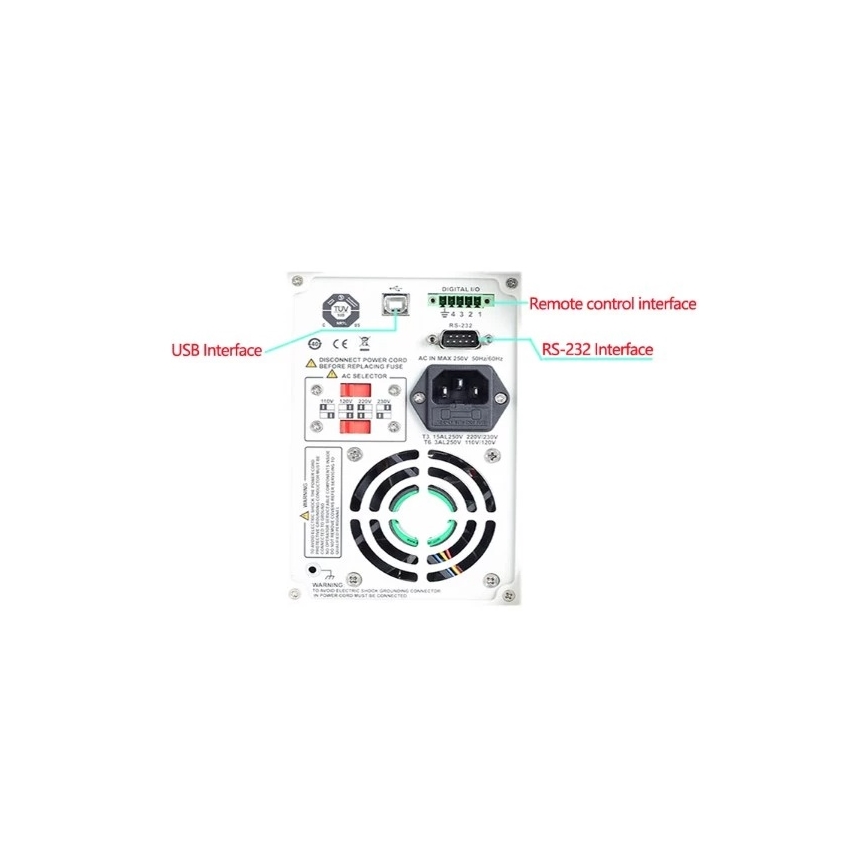 Uni-T - Laboratorie-strømforsyning UDP1306C 0-32V/0-6A