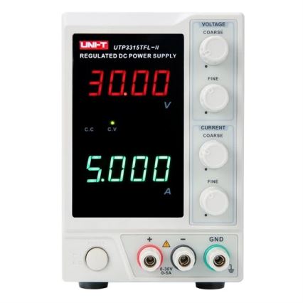 Uni-T - Laboratorie-strømforsyning UTP3315TFL-II 0-30V/0-5A