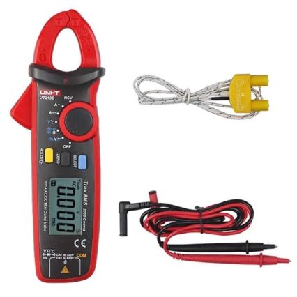 Uni-T - Multimeter med klemme 2xAAA