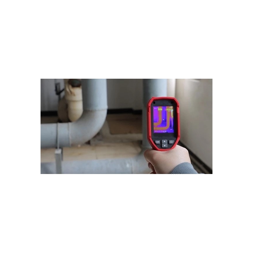 Uni-T - Termisk kamera 5000 mAh 320x240 px 3,6V IP65