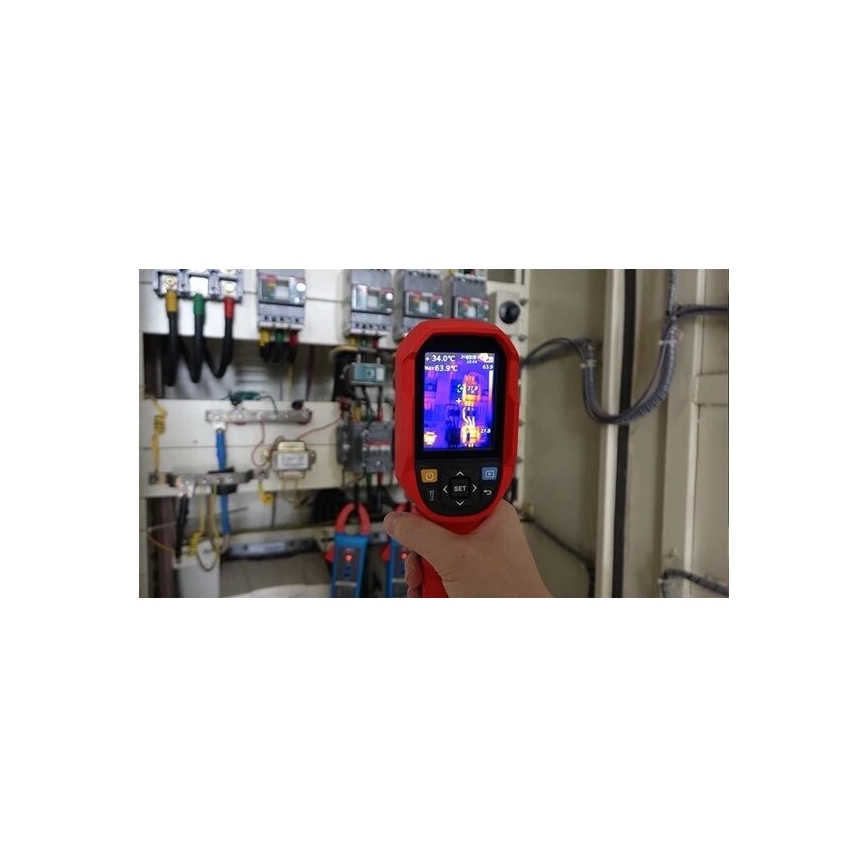 Uni-T - Termisk kamera 5000mAh 320x240px 3,6V IP65