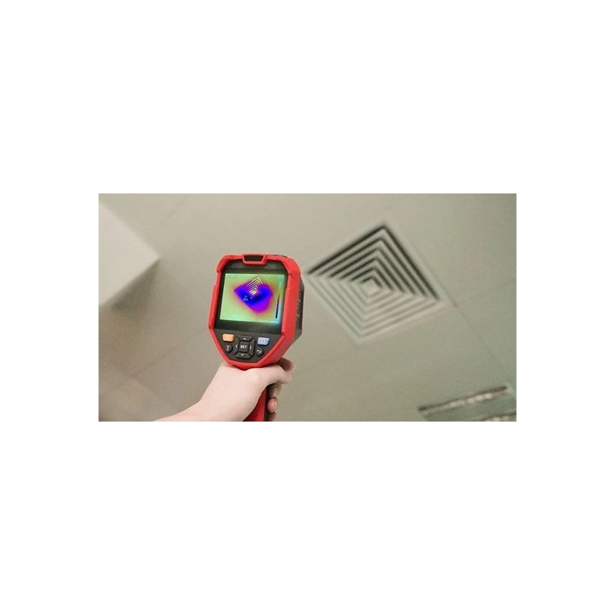 Uni-T - Termisk kamera 5200 mAh 640x480 px Wi-Fi IP54