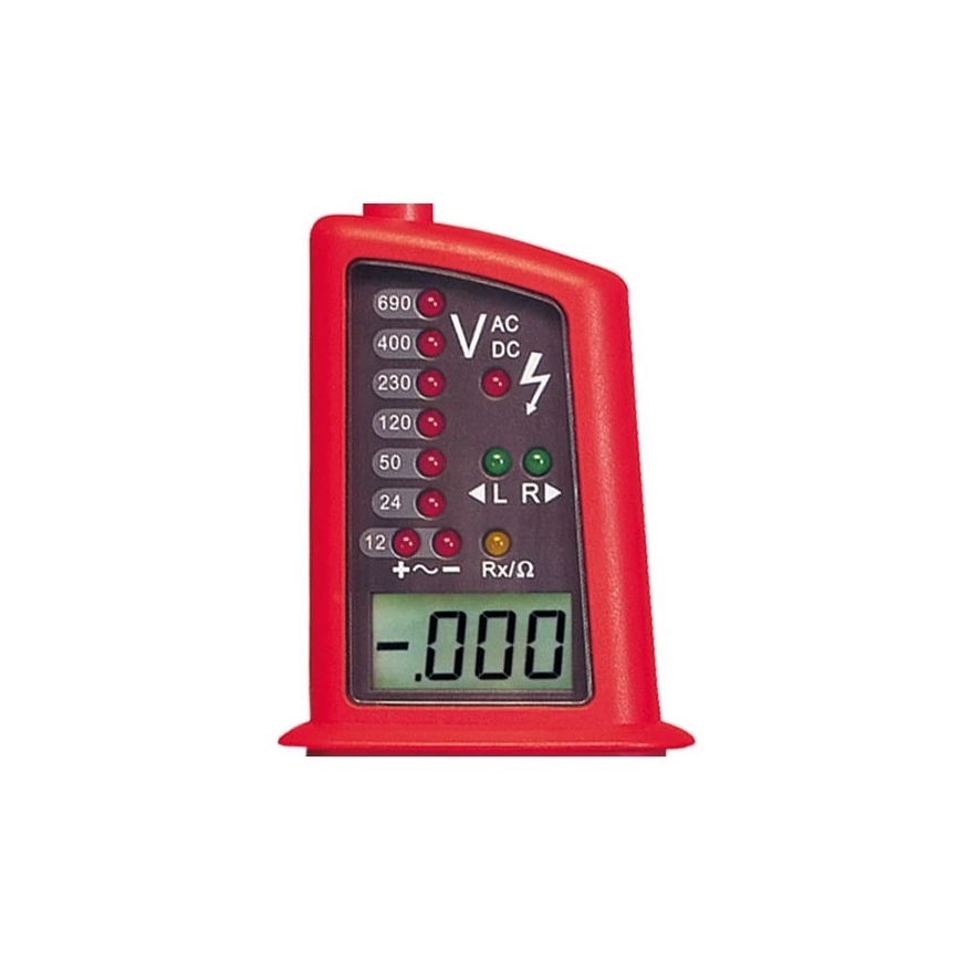 Uni-T - Tester med LCD-display 2xAAA IP65