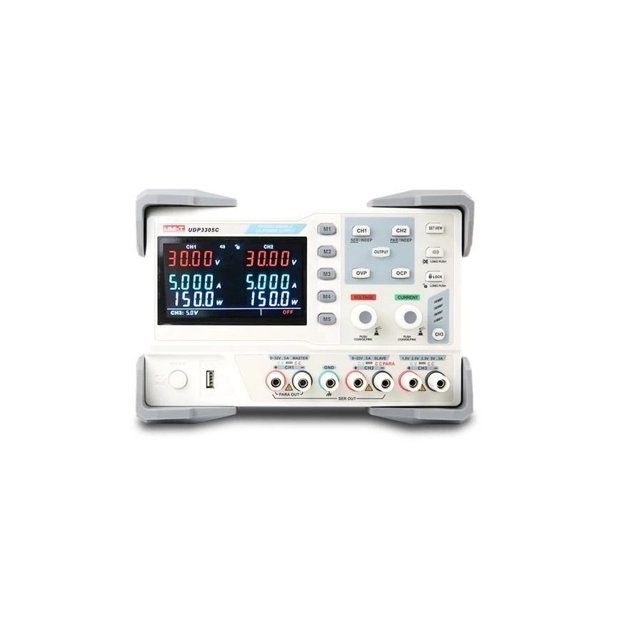 Uni-T UDP3305C - Laboratorie-strømforsyning UDP3305C 0-30V/0-5A