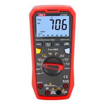 Uni-T UT161D - Multimeter 4xAAA batterier