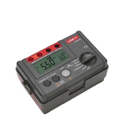 Uni-T UT501B - Isolationsmodstandsmåler, batteridrevet (6×AA)