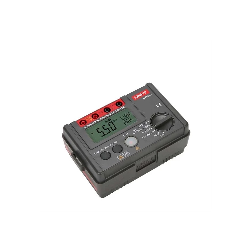 Uni-T UT501B - Isolationsmodstandsmåler, batteridrevet (6×AA)