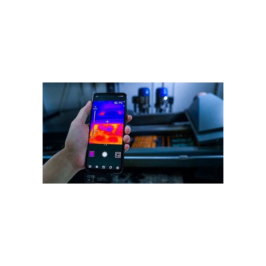 Uni-T UTi120MS - Termisk kamerabelysning til iPhone