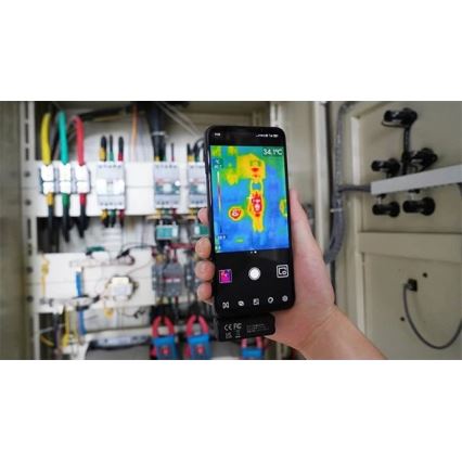 Uni-T UTi120MS - Termisk kamerabelysning til iPhone