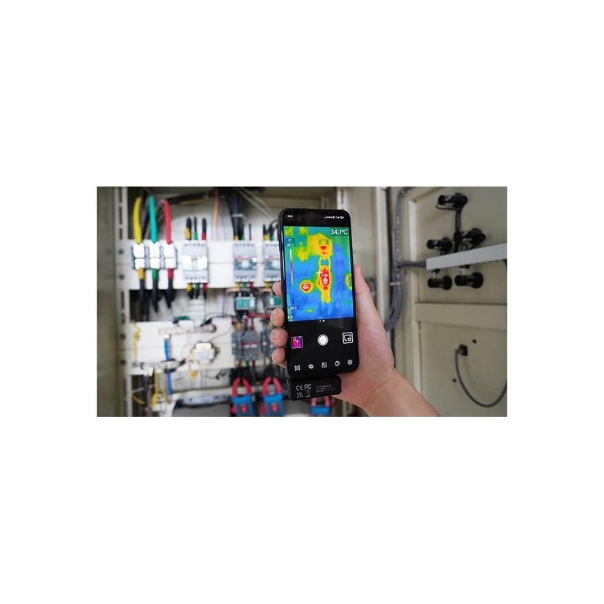 Uni-T UTi120MS - Termisk kamerabelysning til iPhone