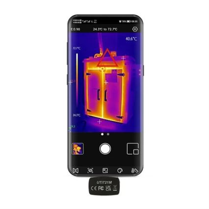 Uni-T UTi721M - Termisk kamera med USB-C