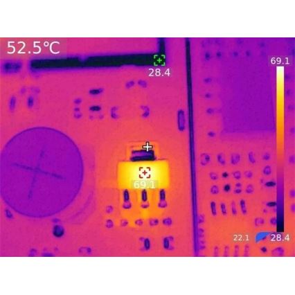 Uni-T UTi730V - Termisk kamera 5200 mAh 640x480px IP54