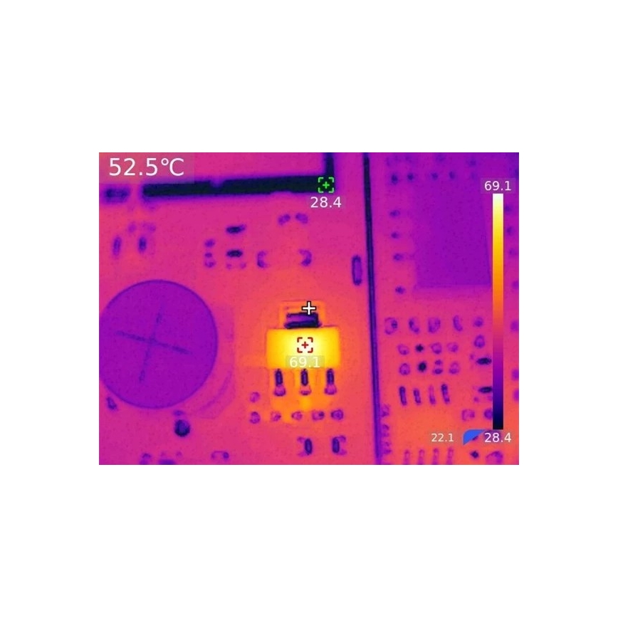 Uni-T UTi730V - Termisk kamera 5200 mAh 640x480px IP54