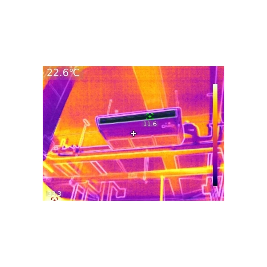 Uni-T UTi730V - Termisk kamera 5200 mAh 640x480px IP54