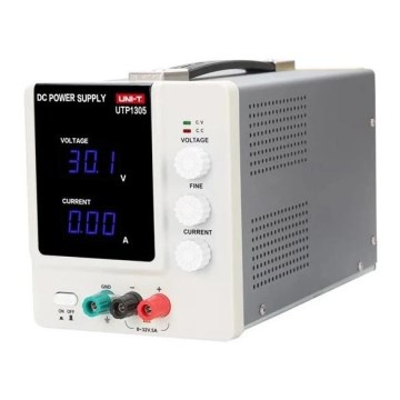 Uni-T UTP1305 - Laboratorie-strømforsyning UTP1305 0-32V/0-5A