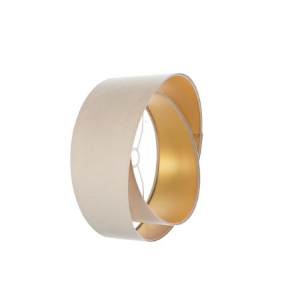 Universal lampeskærm GALAXY E27 Ø 45 cm beige/guld