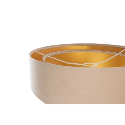 Universal lampeskærm GALAXY E27 Ø 45 cm beige/guld