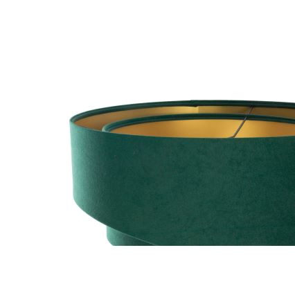 Universal lampeskærm GALAXY E27 Ø 45 cm grøn/guld