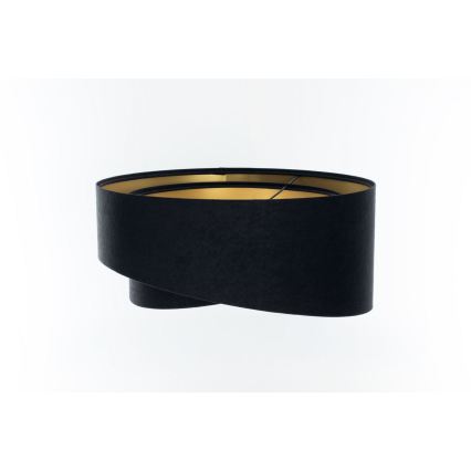 Universal lampeskærm GALAXY E27 Ø 45 cm sort/guld