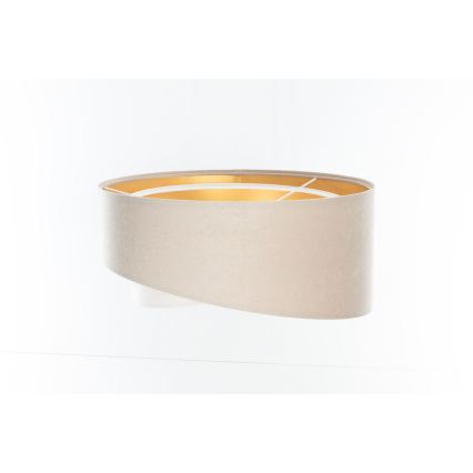 Universal lampeskærm GALAXY E27 Ø 45 cm beige/hvid/guld