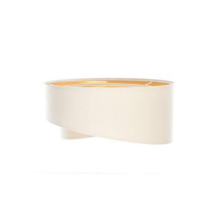 Universal lampeskærm GALAXY E27 Ø 45 cm creme/guld