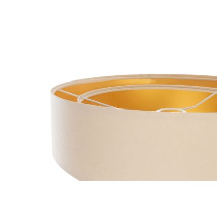Universal lampeskærm GALAXY E27 Ø 45 cm creme/guld