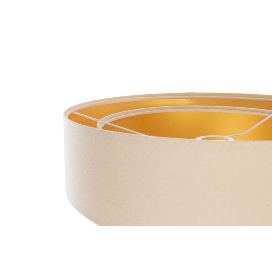 Universal lampeskærm GALAXY E27 Ø 45 cm creme/guld
