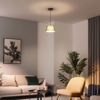 Universal lampeskærm KERIA, Ø 25 cm, grøn