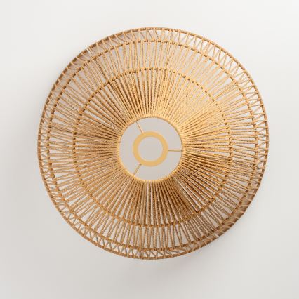 Universal lampeskærm KERIA, Ø 50 cm, brun