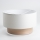 Universal lampeskærm KERIA Ø 50 cm hvid/beige