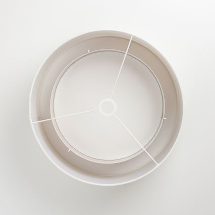 Universal lampeskærm KERIA Ø 50 cm hvid/beige