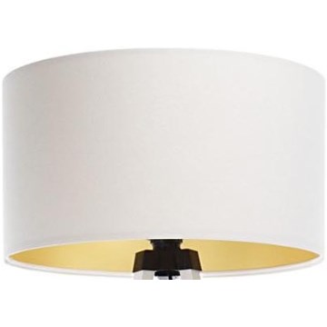 Universal lampeskærm STANDARD E27 Ø 45 cm hvid/guld