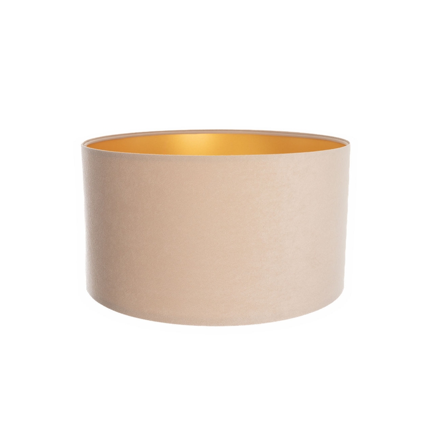 Universal lampeskærm STANDART E27 Ø 45 cm beige/guld