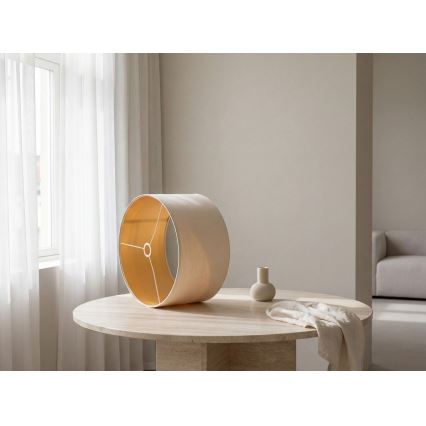 Universal lampeskærm STANDART E27 Ø 45 cm creme/guld