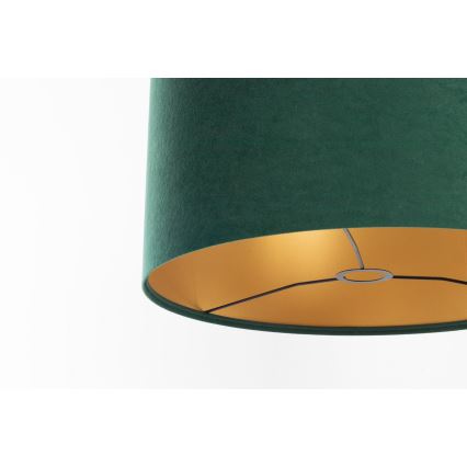 Universal lampeskærm STANDARD E27 Ø 45 cm grøn/guld