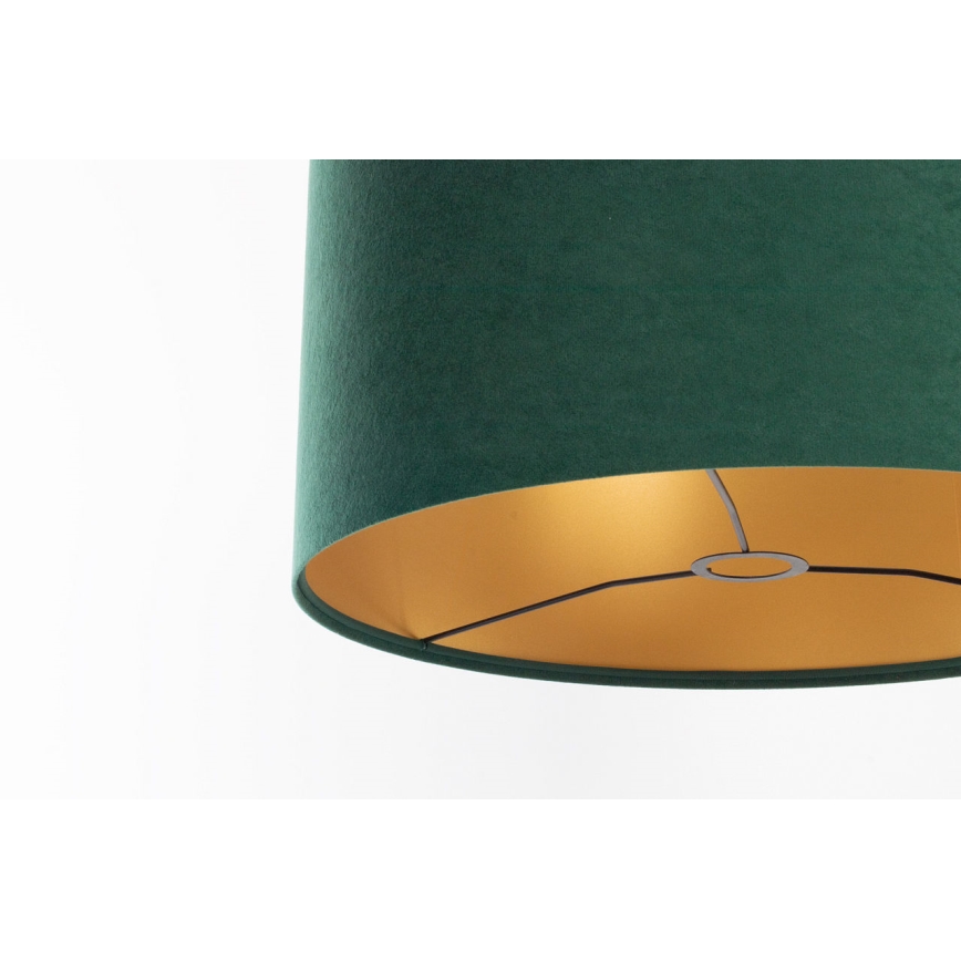 Universal lampeskærm STANDARD E27 Ø 45 cm grøn/guld