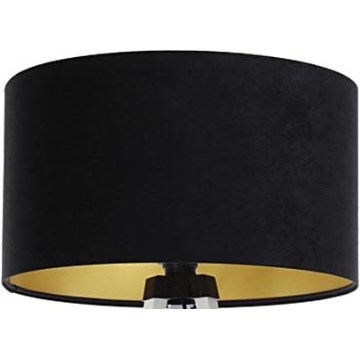 Universal lampeskærm STANDART E27 Ø 45 cm sort/guld