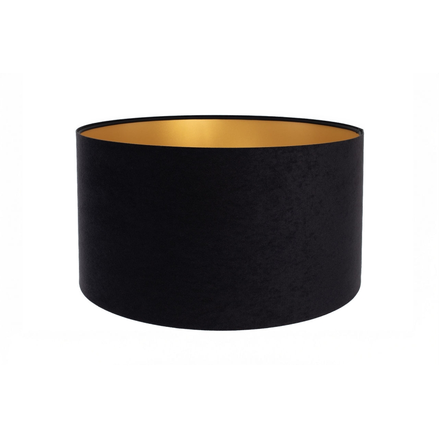 Universal lampeskærm STANDART E27 Ø 45 cm sort/guld