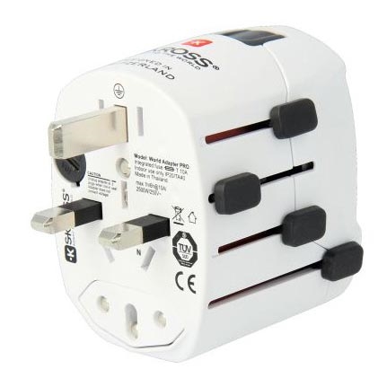 Universal rejseadapter 6,3A