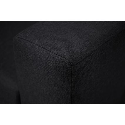 Universal hjørnesofa med sovefunktion og opbevaringsplads SEVILLA antracit