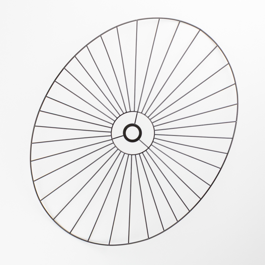 Universel lampeskærm CURITIBA 60x80 cm sort