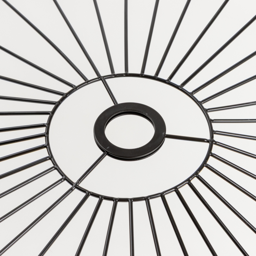 Universel lampeskærm CURITIBA 60x80 cm sort