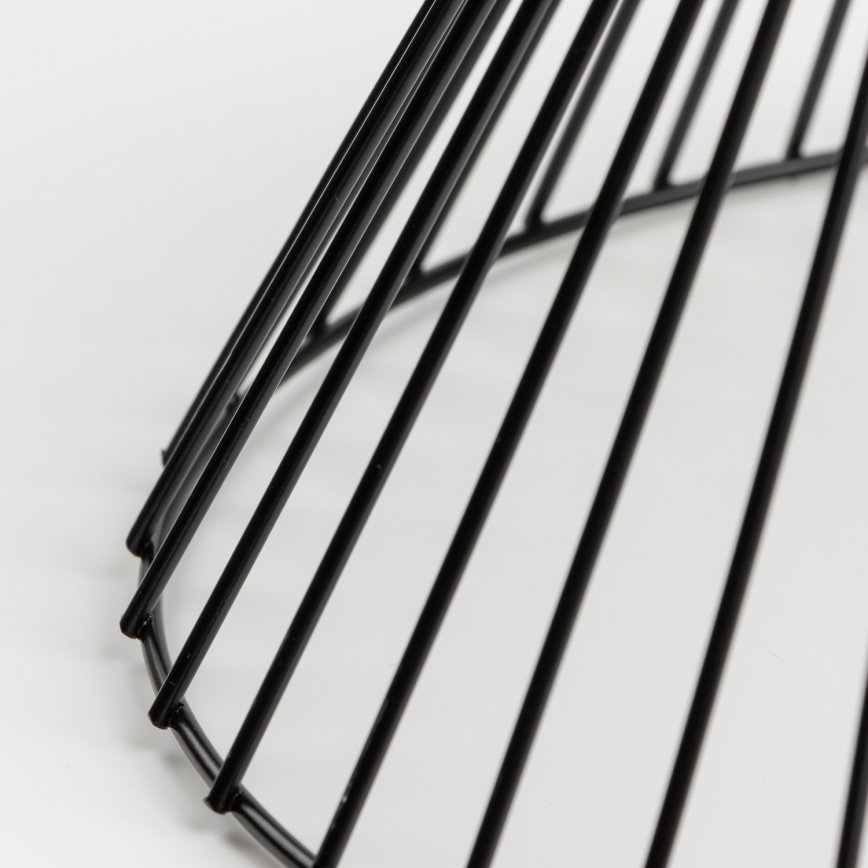 Universel lampeskærm CURITIBA Ø 30 cm, sort