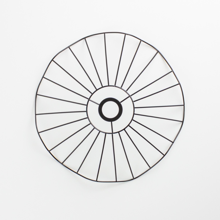 Universel lampeskærm CURITIBA Ø 40 cm sort