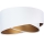 Universel lampeskærm GALAXY E27 diameter 45 cm hvid/guldfarvet