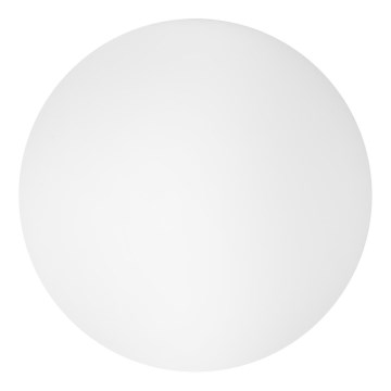 Universel lampeskærm glas MOON E27 diameter 16 cm hvid