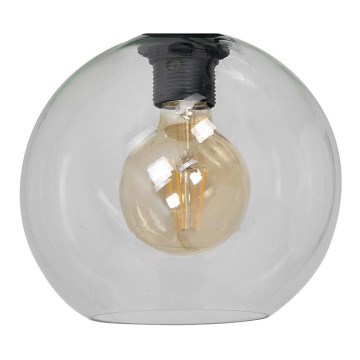 Universel lampeskærm glas SOFIA E27 diameter 20 cm transparent