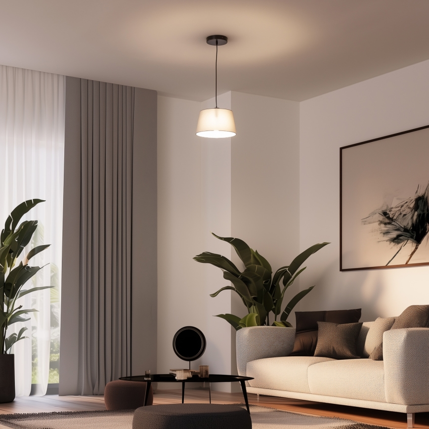 Universel lampeskærm KERIA Ø 25 cm grå