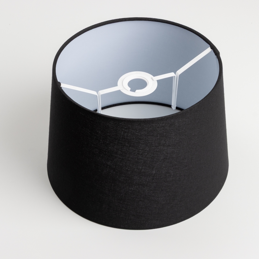 Universel lampeskærm KERIA Ø 30 cm sort